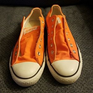 Orange Converse